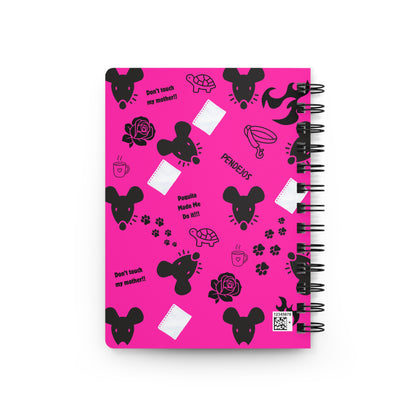 Spiral Bound Journal — "Your Dog's Burn Book" Funny Pet Notebook